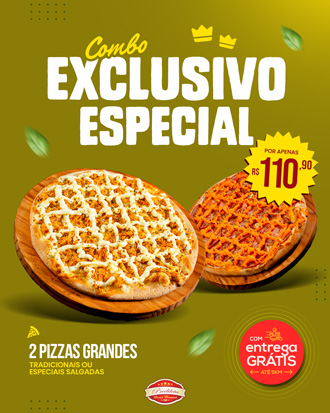 Combo Exclusivo Especial — Pizzaria Predileta