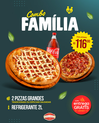 Combo Familia — Pizzaria Predileta