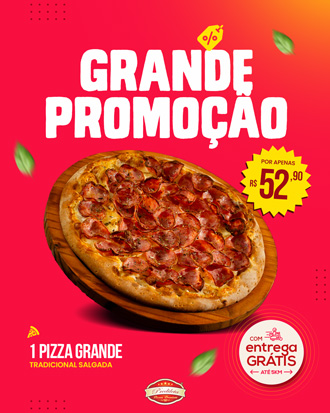 Combo Grande Promoção — Pizzaria Predileta