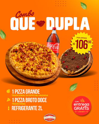 Combo Que Dupla — Pizzaria Predileta