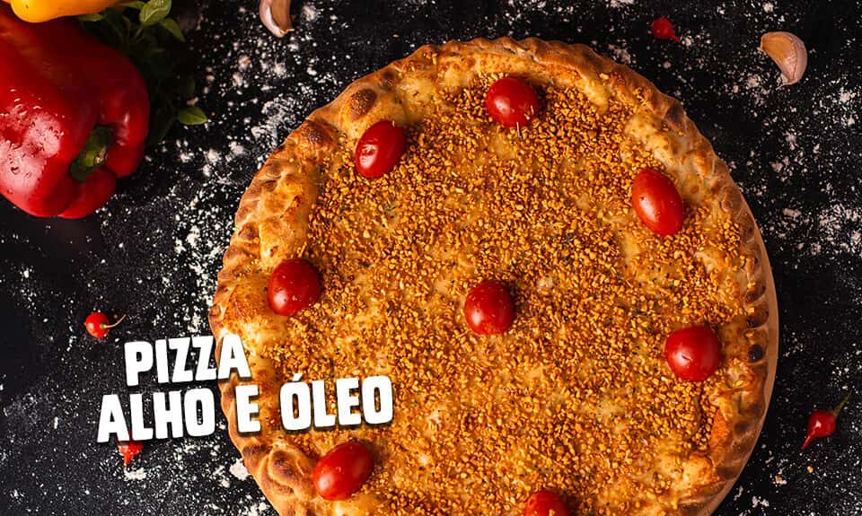 Pizza Alho e Oleo da Pizzaria Predileta