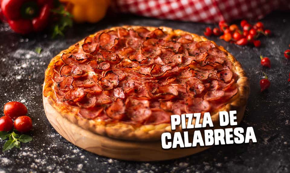 Pizza Calabresa da Pizzaria Predileta