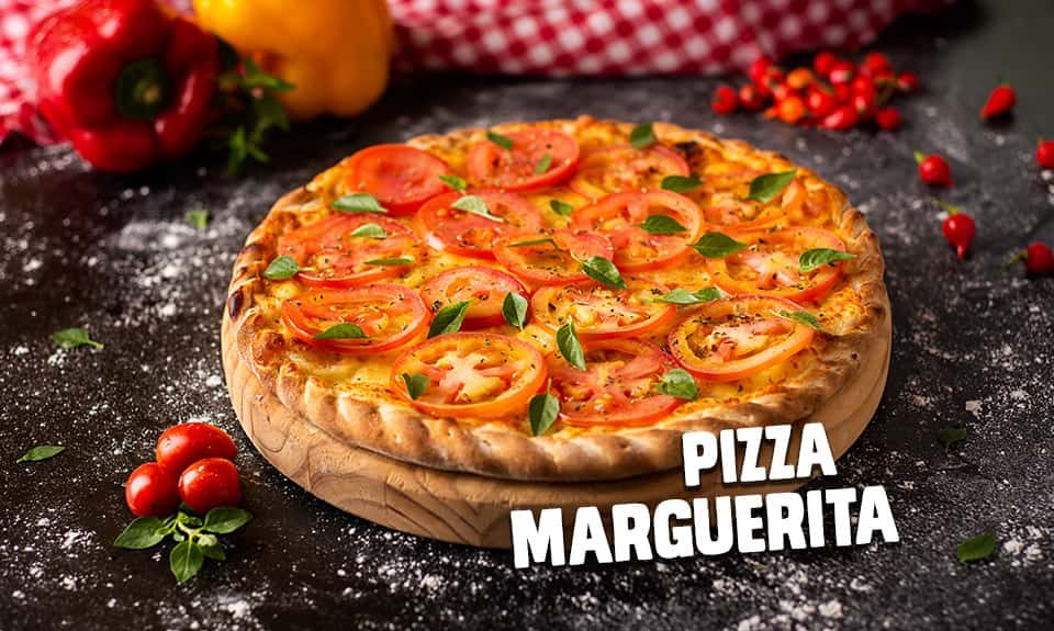 Pizza Marguerita da Pizzaria Predileta