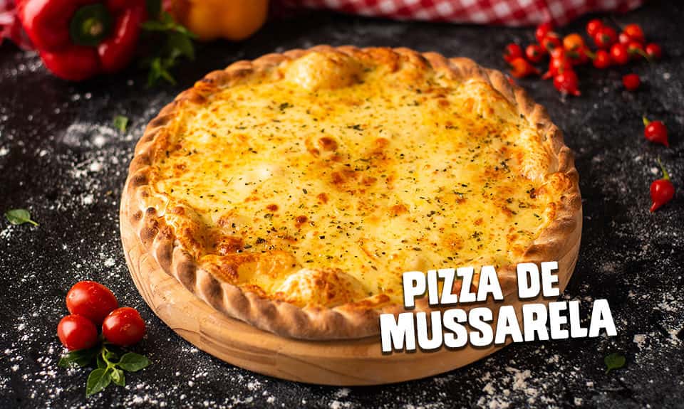 Pizza Mussarela da Pizzaria Predileta